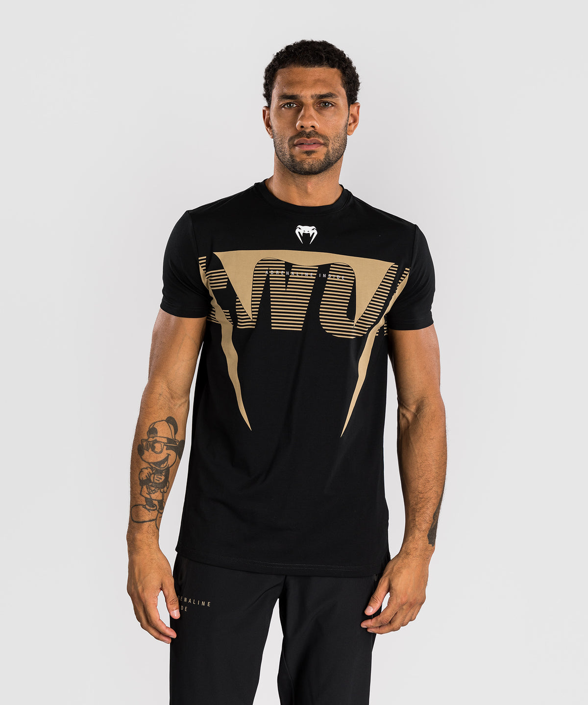 Venum Adrenaline Camiseta – Negro/Arena