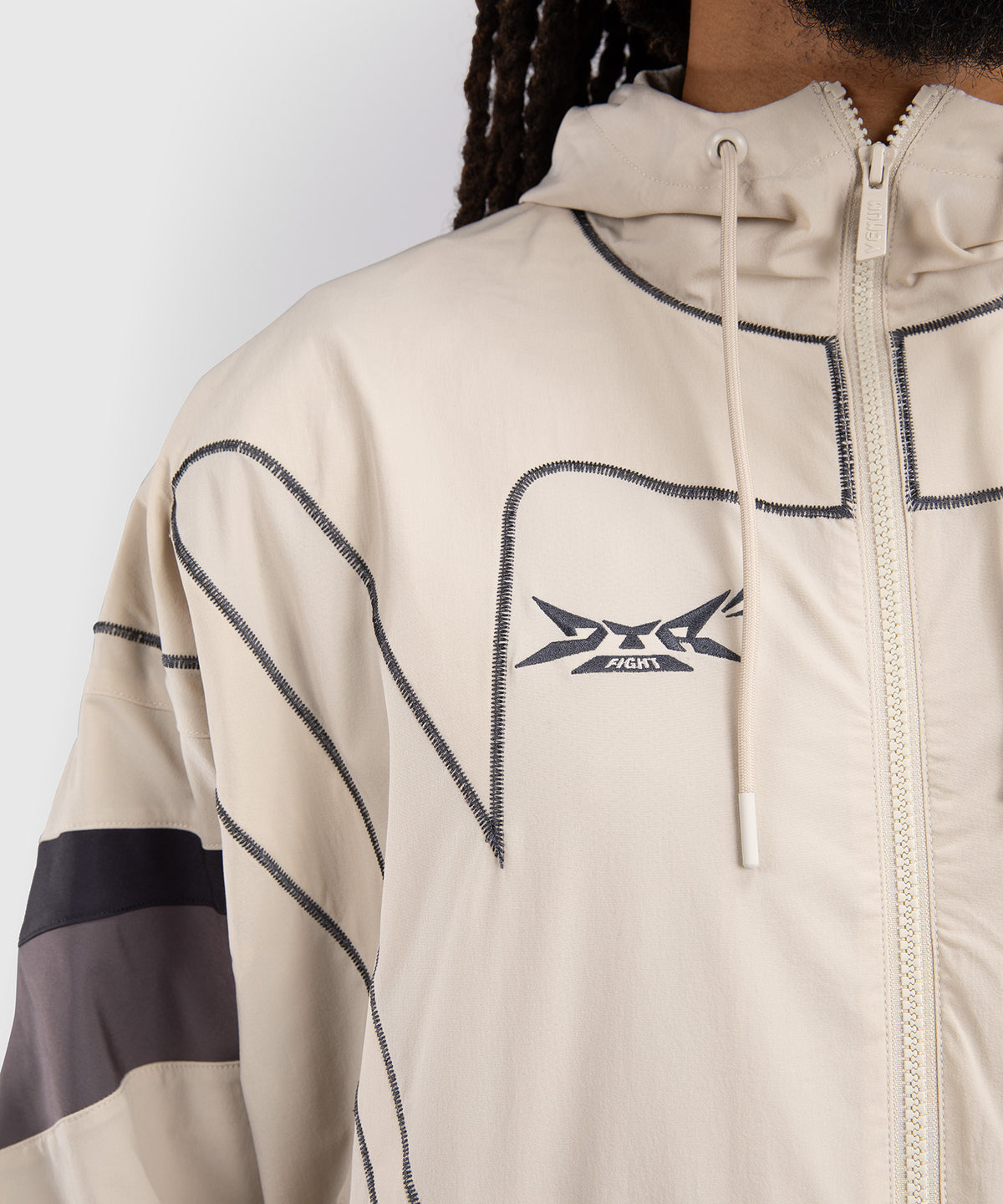 Veste de survêtement Venum x DTR Fight Attack 90 - Off-White