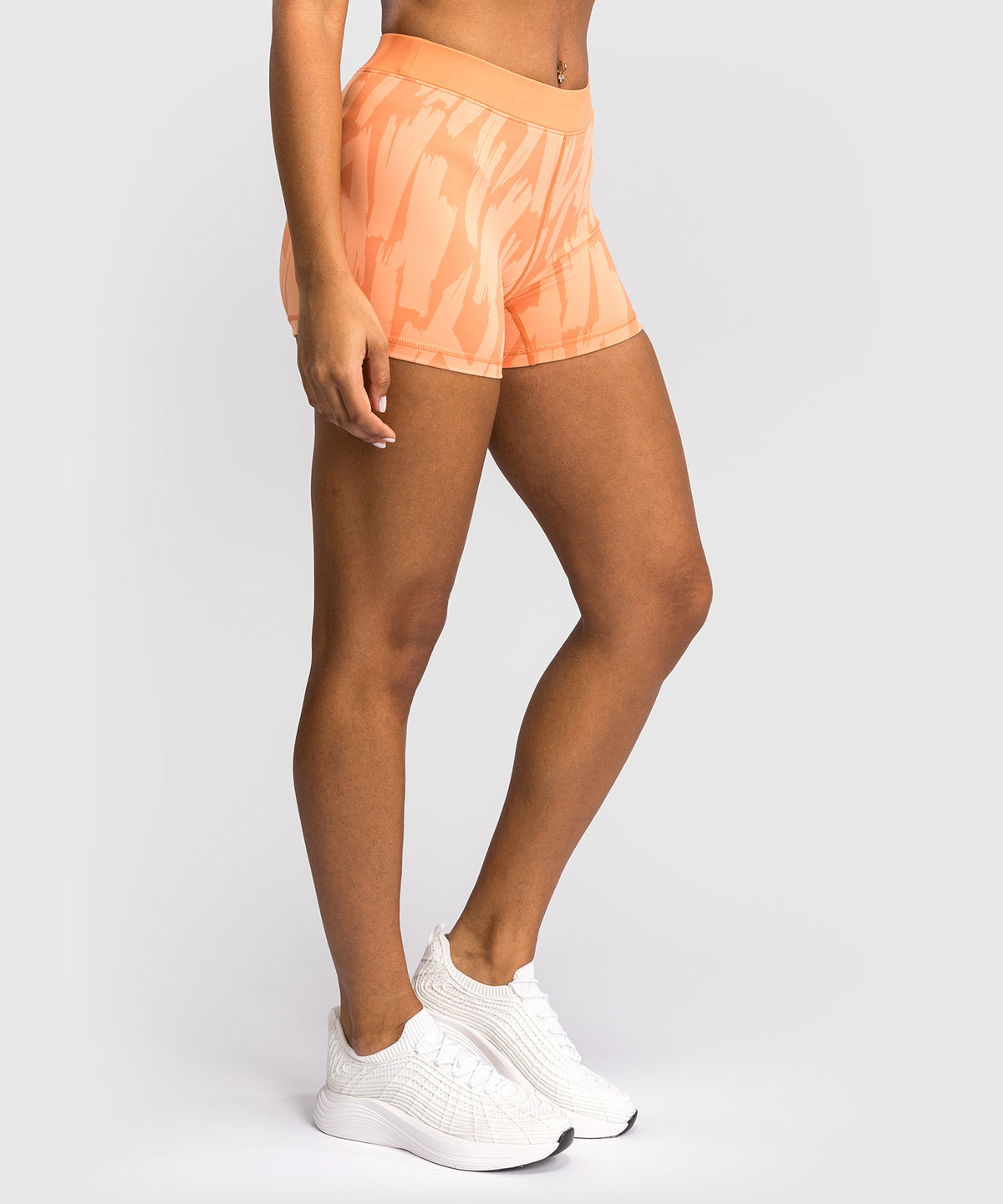 Venum Graffiti Shorts de Compresión para Mujer - Albaricoque Terciopelo