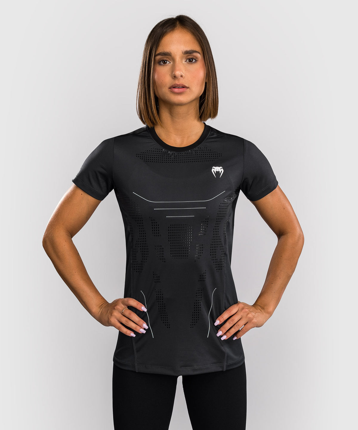 Venum Technical 3.0 Maglietta Dry Tech da Donna - Storm Grey