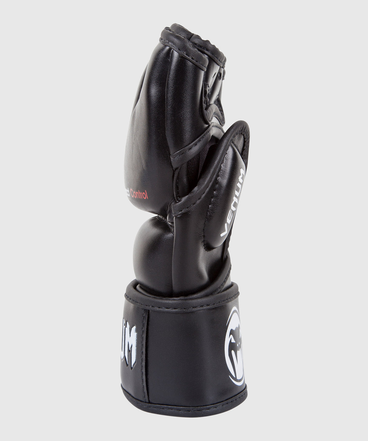 Venum Impact Guantes de MMA - Cuero Skintex - Negro