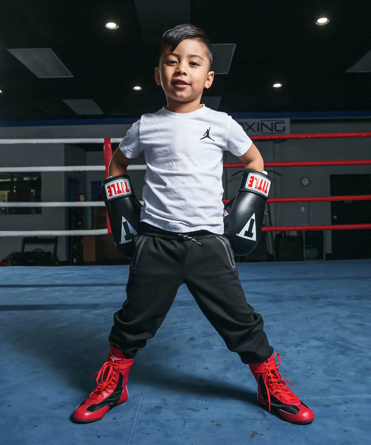 Title Boxing Black-Max Guantoni da Boxe - Nero
