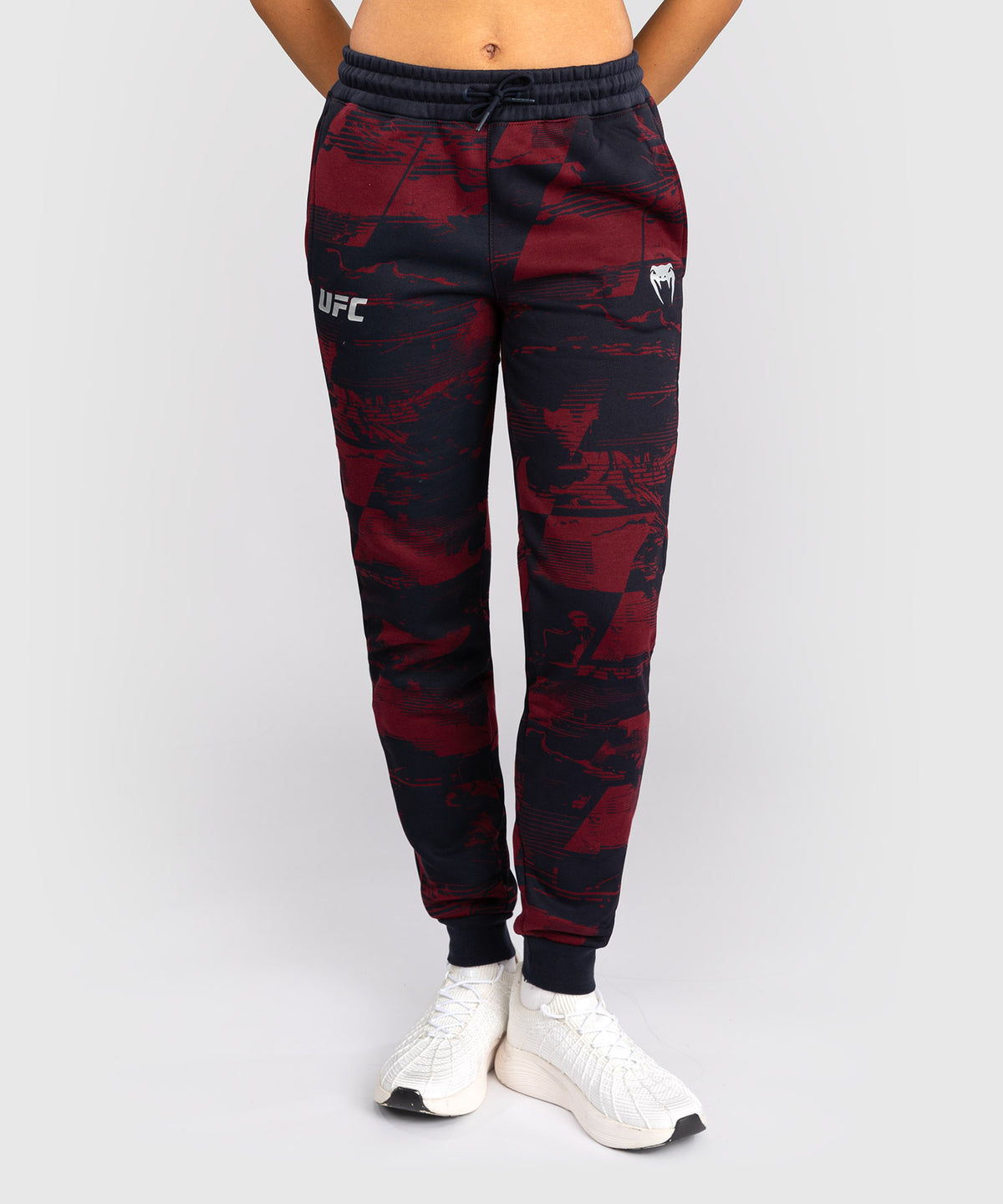 UFC Zenith by Venum Authentic Fight Week Pantaloni Donna - Blu navy/Bordeaux/Argento