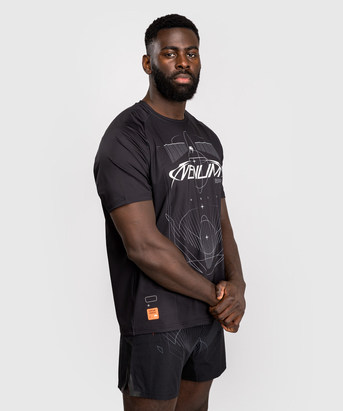 Venum Eclipse Camiseta Dry-Tech – Negro/Plata