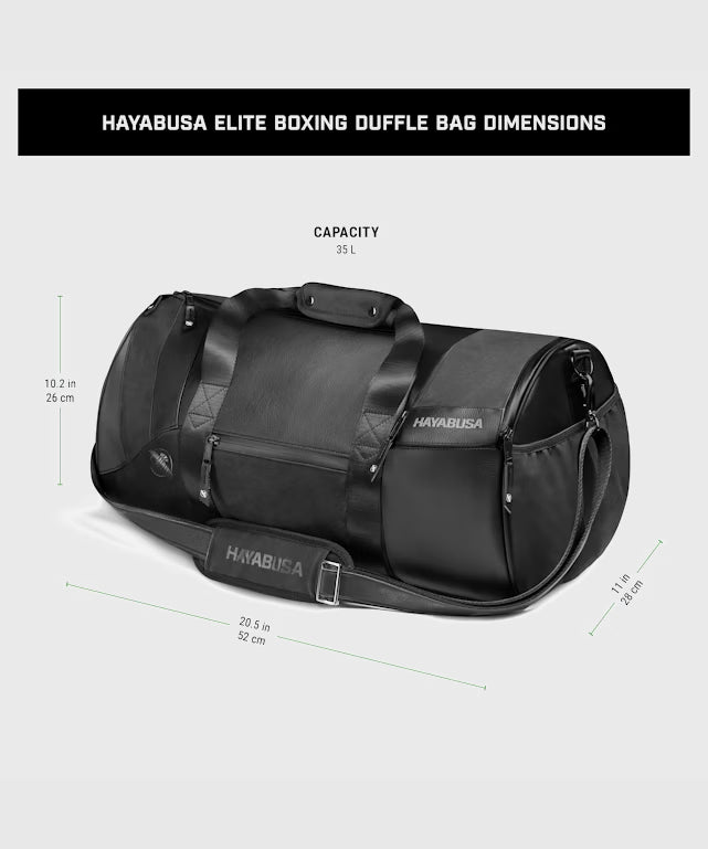 Hayabusa Elite Boxing Borsa Sportiva - Nero