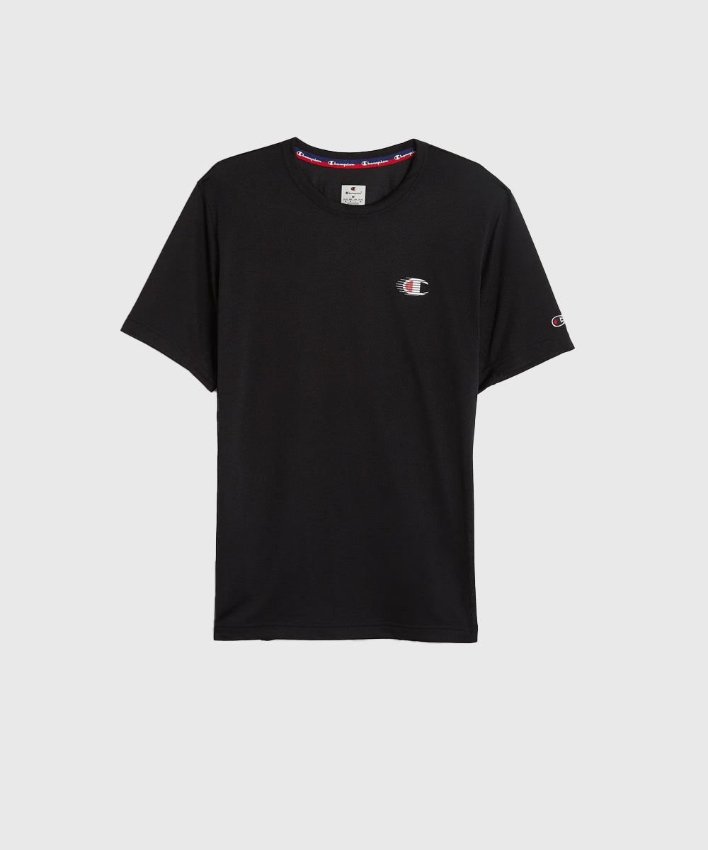 Champion Mesh T-Shirt – Schwarz