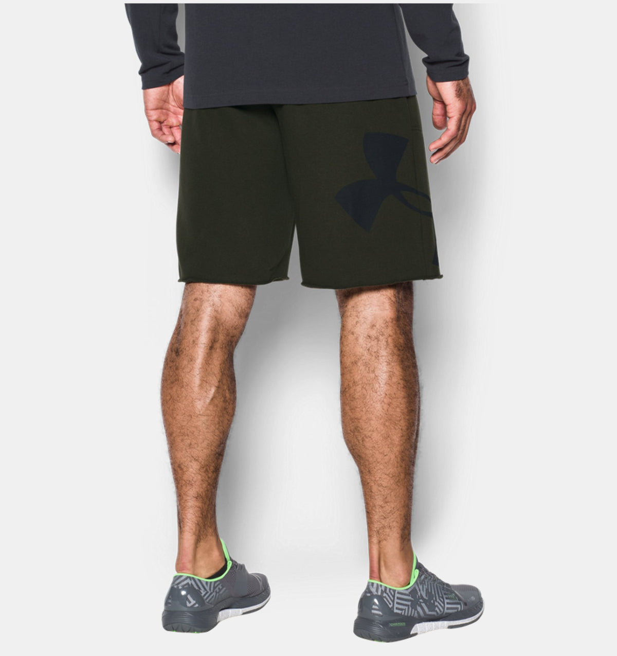 Under Armour Rival Exploded Graphic Shorts – Verde
