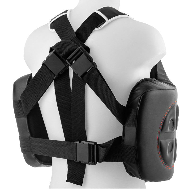Metal Boxe Integral Sparring Body Protector - Black