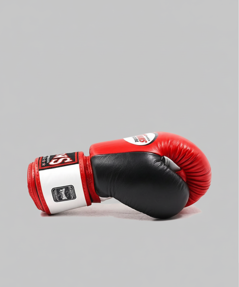 Twins BGVL3 Air Guantes de Boxeo - Rojo/Blanco/Negro