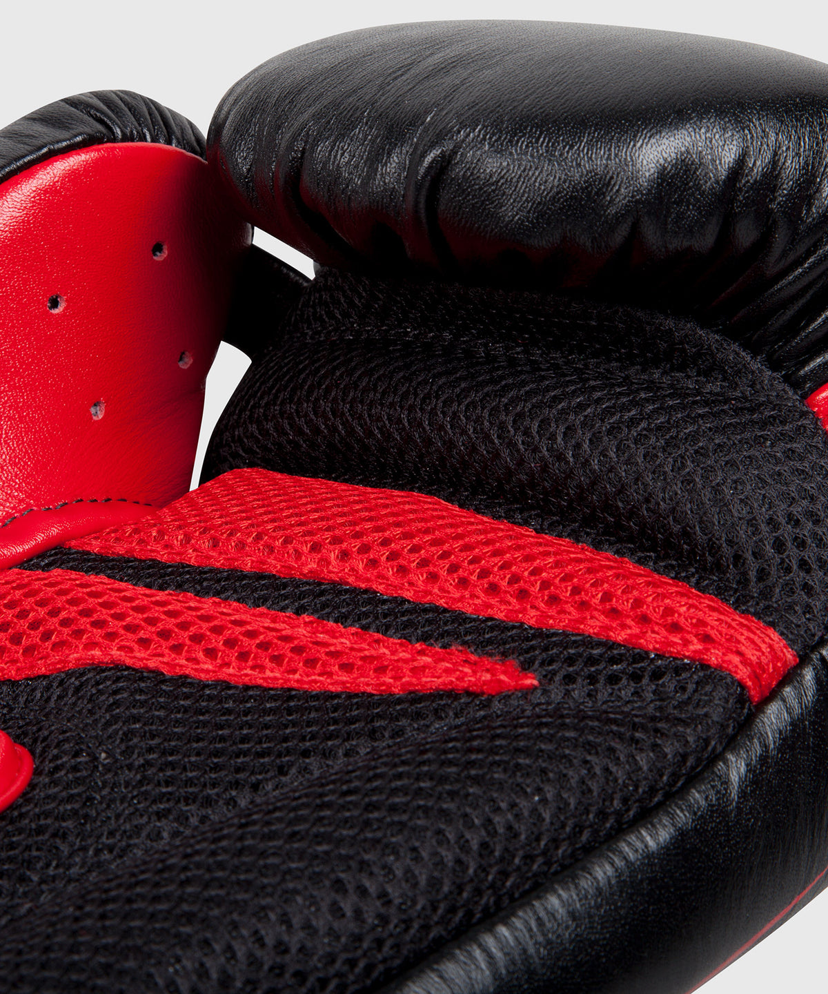 Gants de boxe Venum Sharp - Cuir Nappa - Noir/Blanc/Rouge