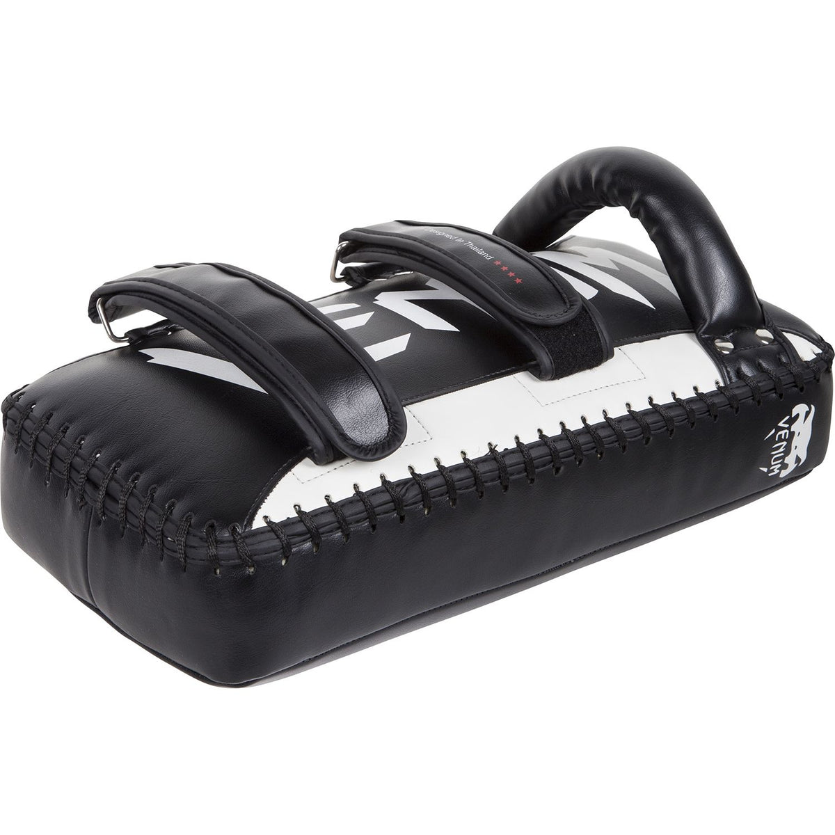 Venum Giant Kick Pads - Negro/Hielo (Par)