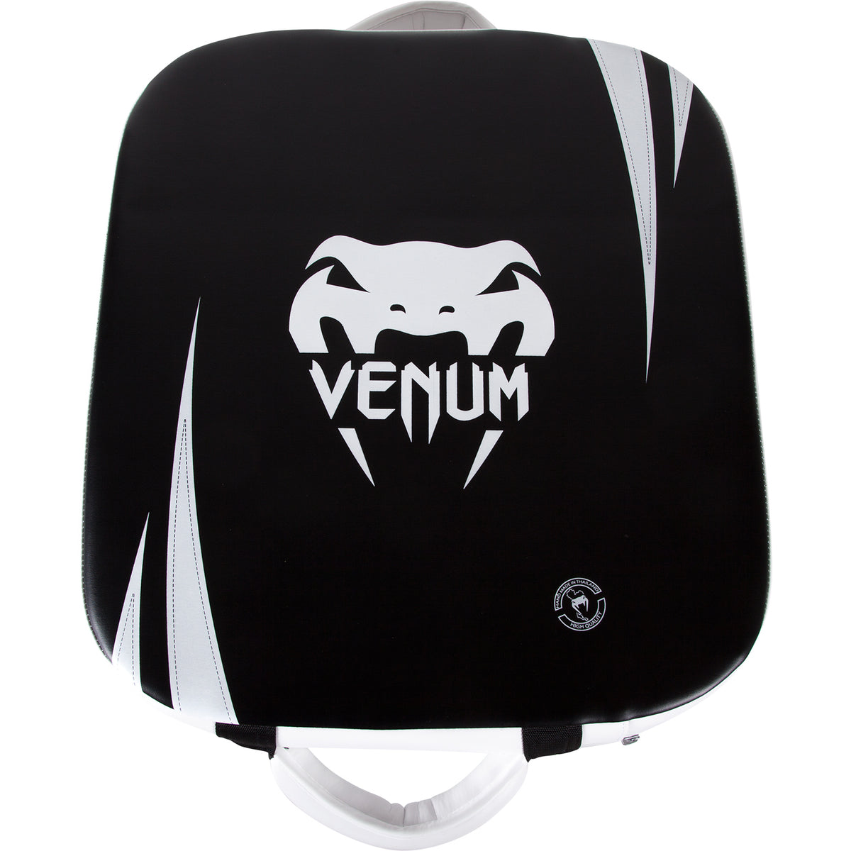 Venum Absolute Square Kick Shield - Skintex Leder - Schwarz/Ice