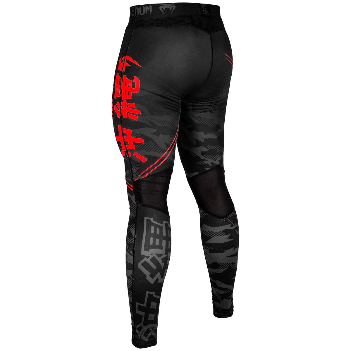 Pantaloni a compressione Venum Okinawa 2.0 - Nero/Rosso