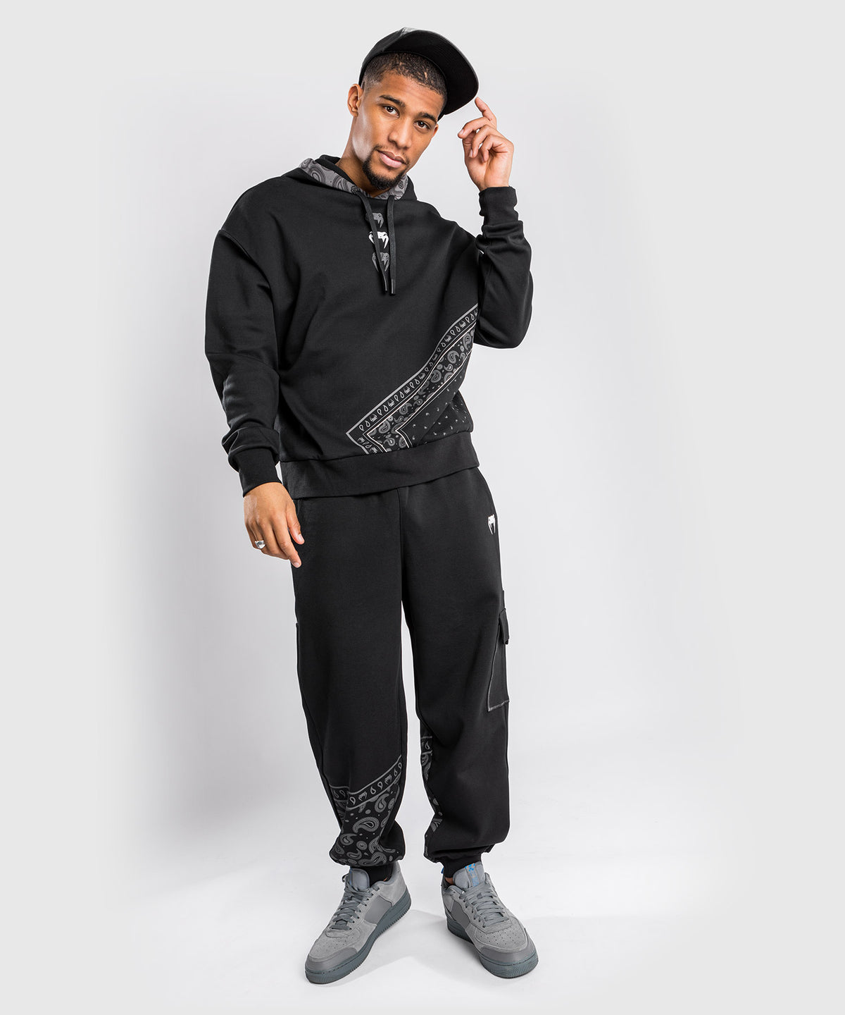 Sudadera con capucha Venum Cali 34 XL- Oversize - Negro