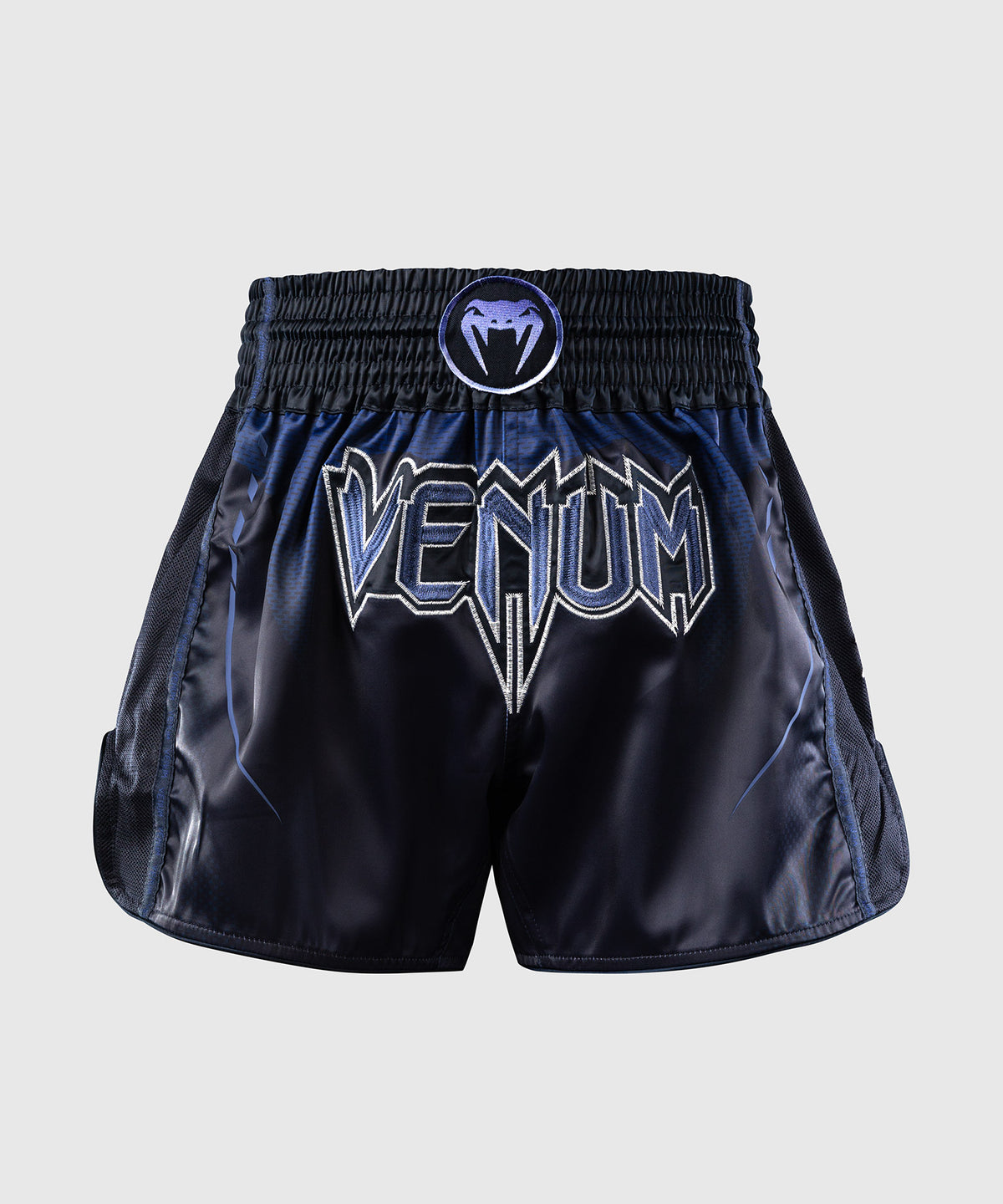 Short de Muay Thaï Venum G-Core - Bleu Marine/Blanc