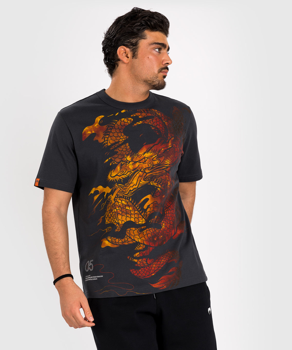 Venum Dragon’s Flight Camiseta de hombre - Rojo volcán