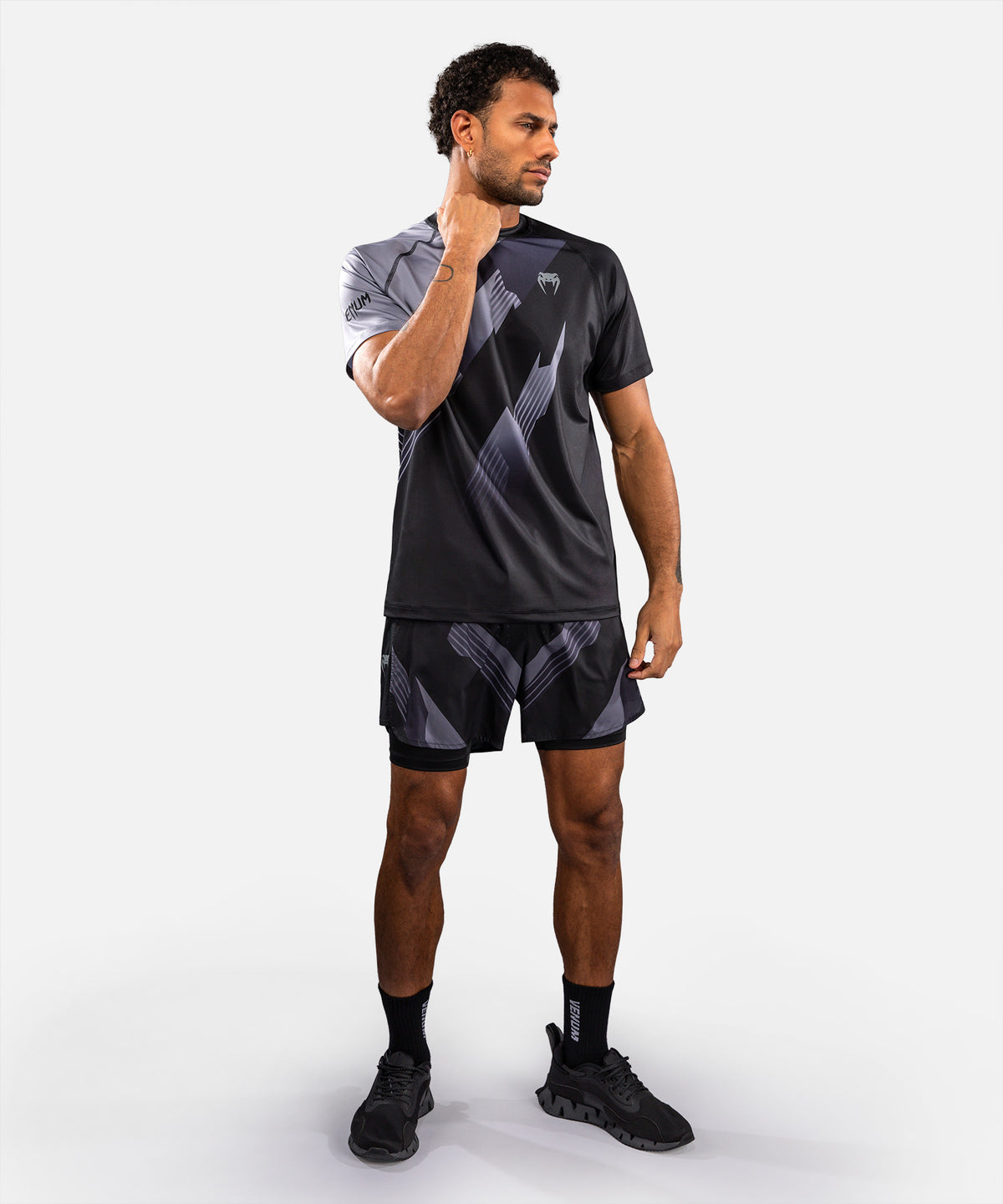 T-shirt Dry Tech Venum No-Gi 6.0 - Noir/Gris