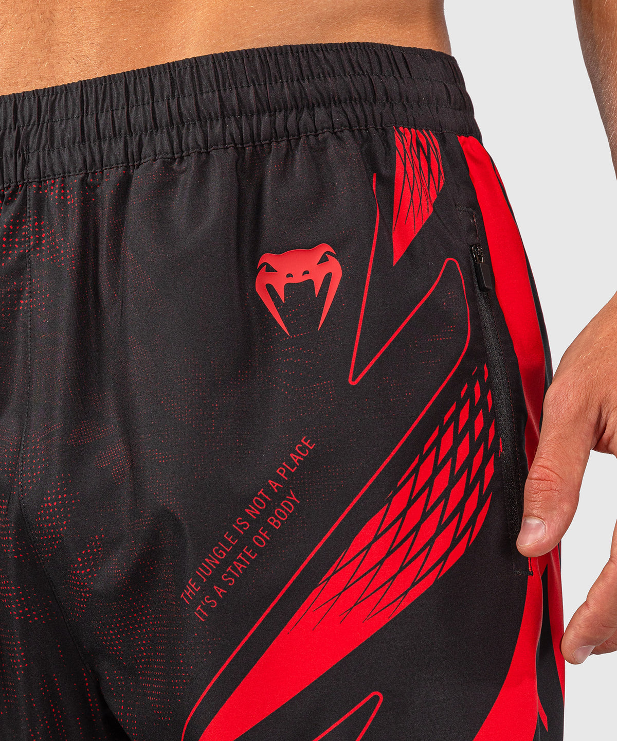 Venum Amazonia Reborn Training Shorts - Black/Red