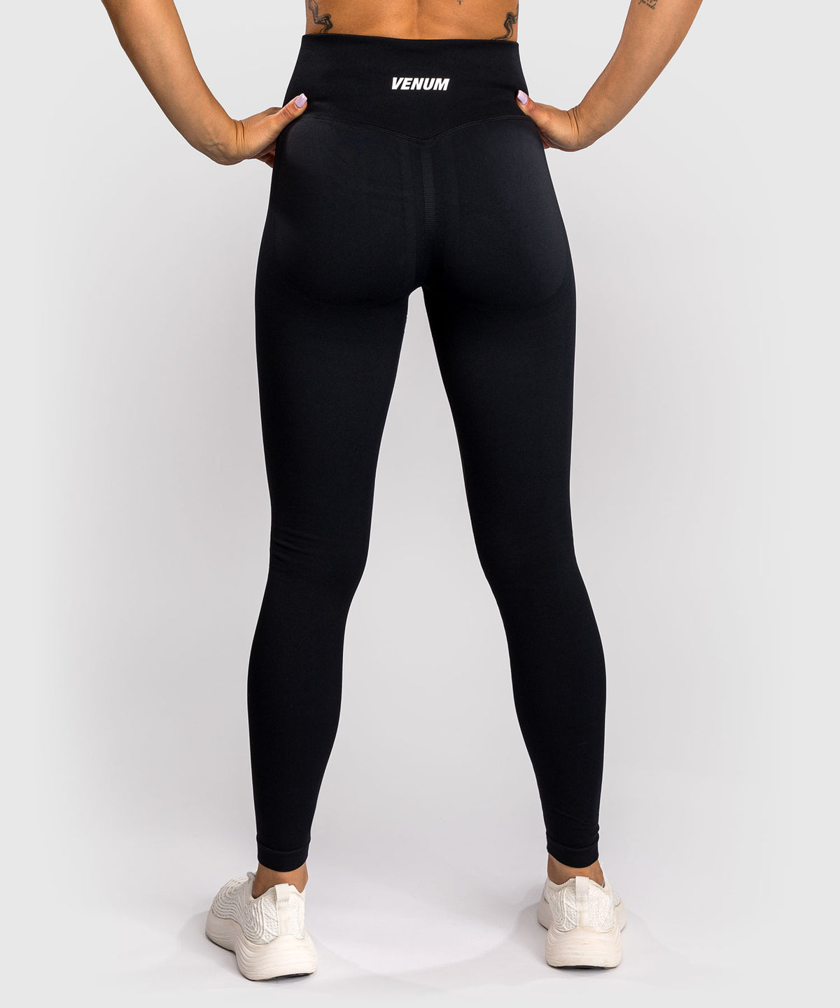 Venum Sculpt Leggings Mujer – Negro/Blanco