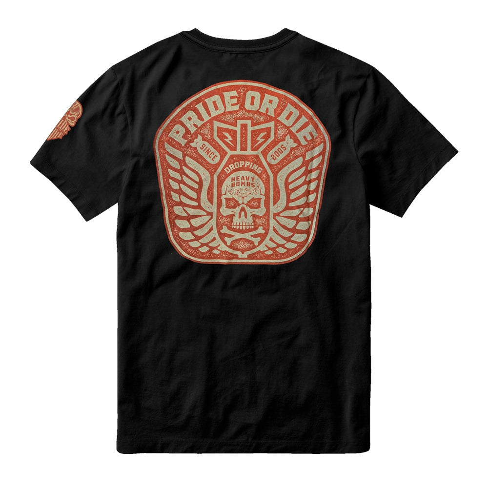 Pride Or Die Dropping Heavy Bombs Training T-shirt - Black