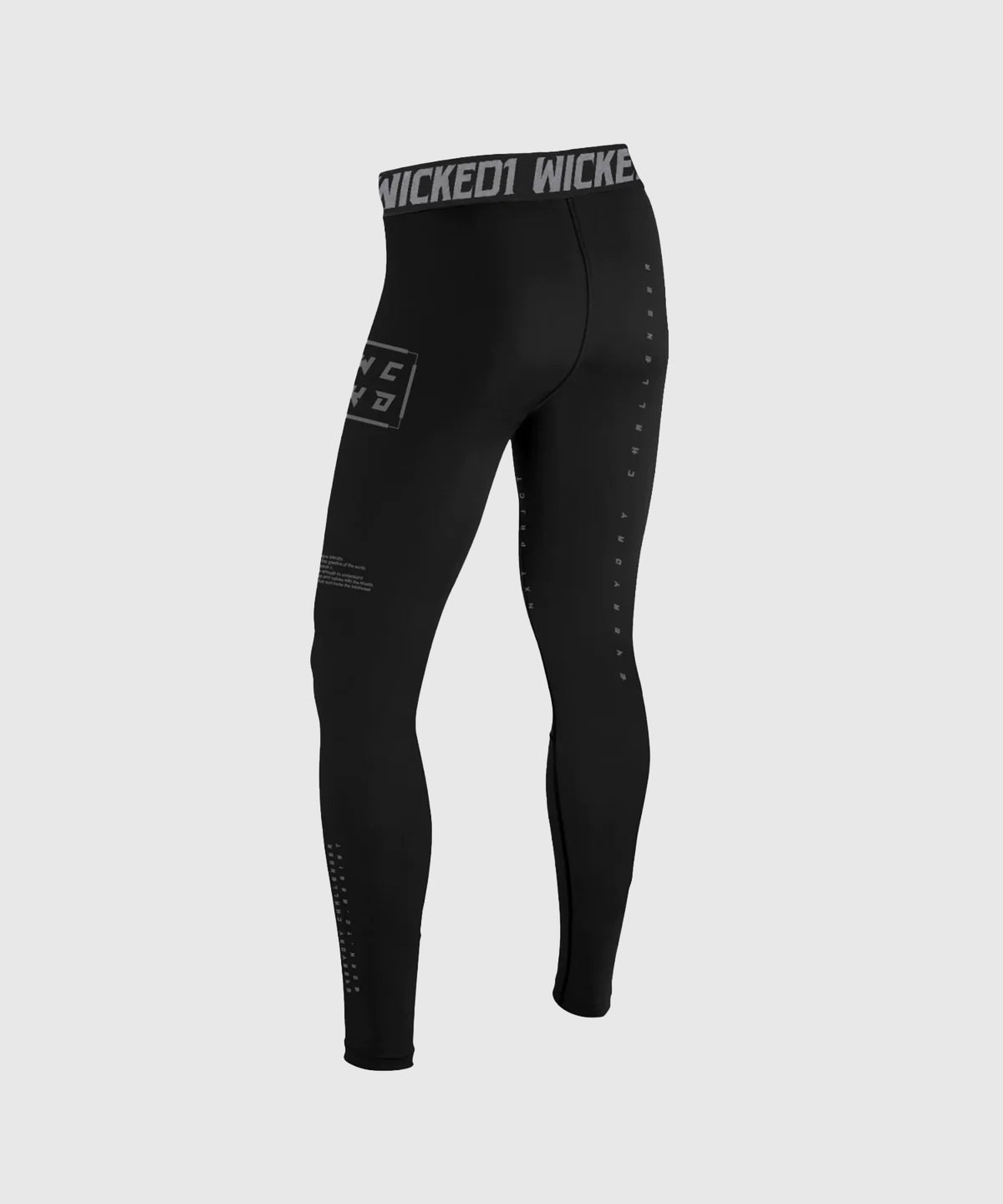 Wicked One Score Spats - Black