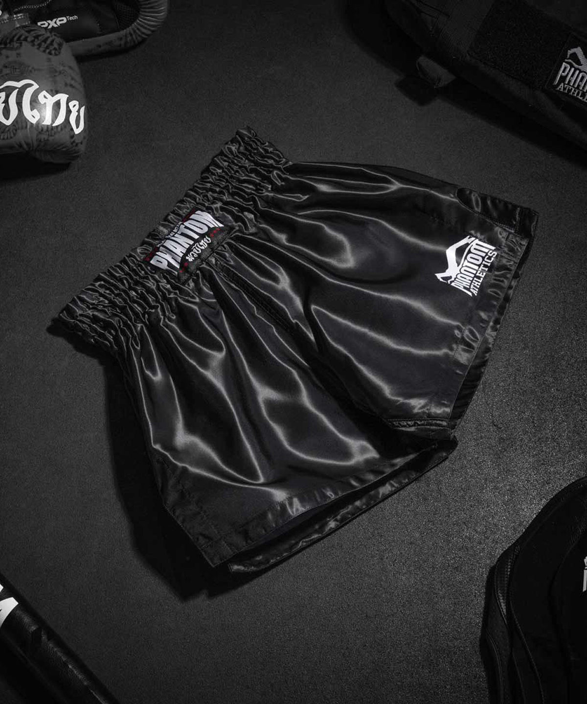 Phantom Athletics Team Muay Thai Shorts - Black