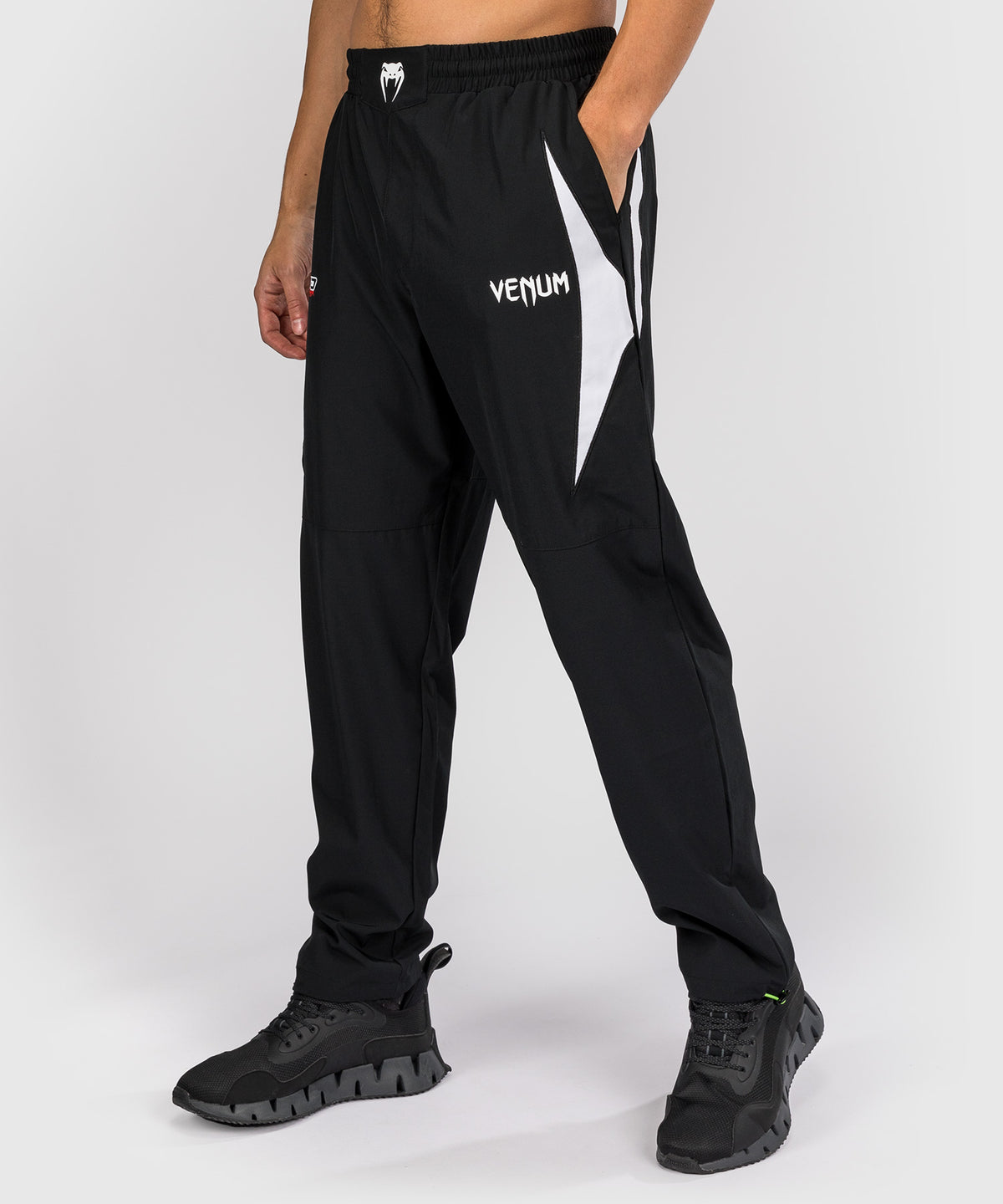 Venum x Bud Racing Herren-Jogger - Schwarz/Weiß/Limettengrün