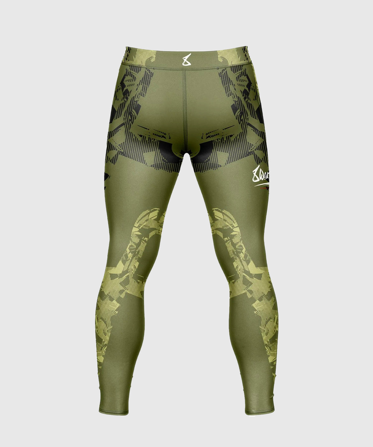 8 Weapons Hit 2.0 Compression Pants - Olive