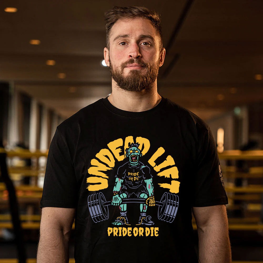 Pride Or Die Undead Lift Trainings-T-Shirt - Schwarz