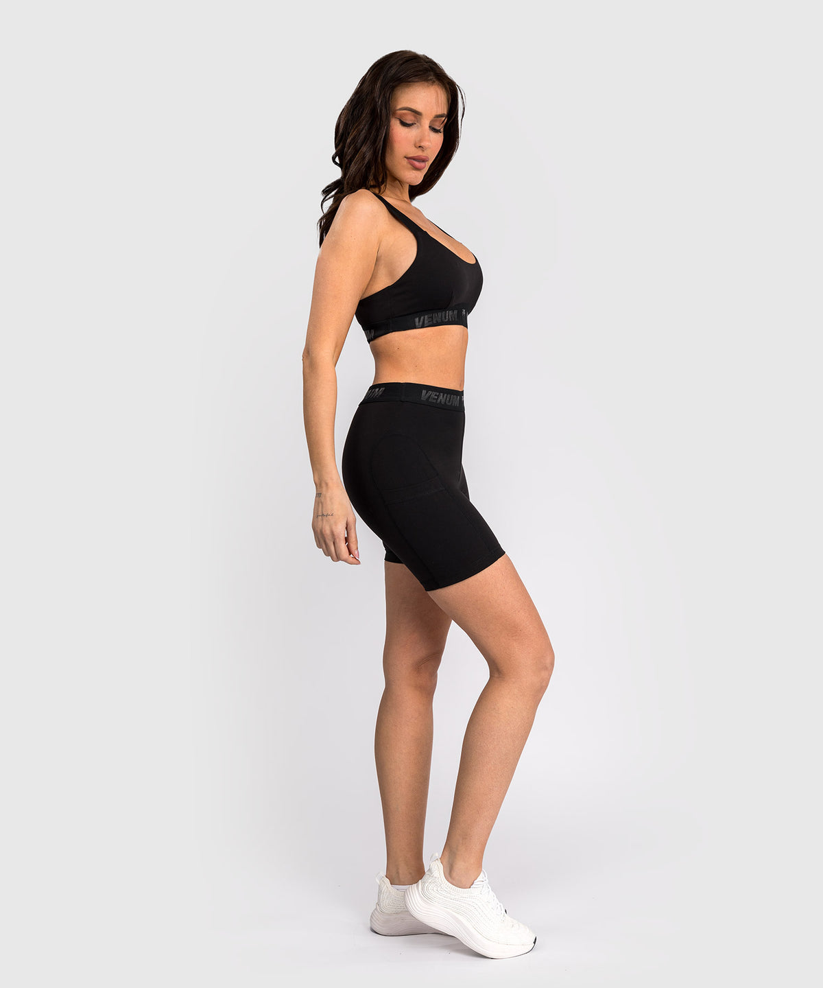 Short de compression long pour Femmes Venum Elevate - Noir