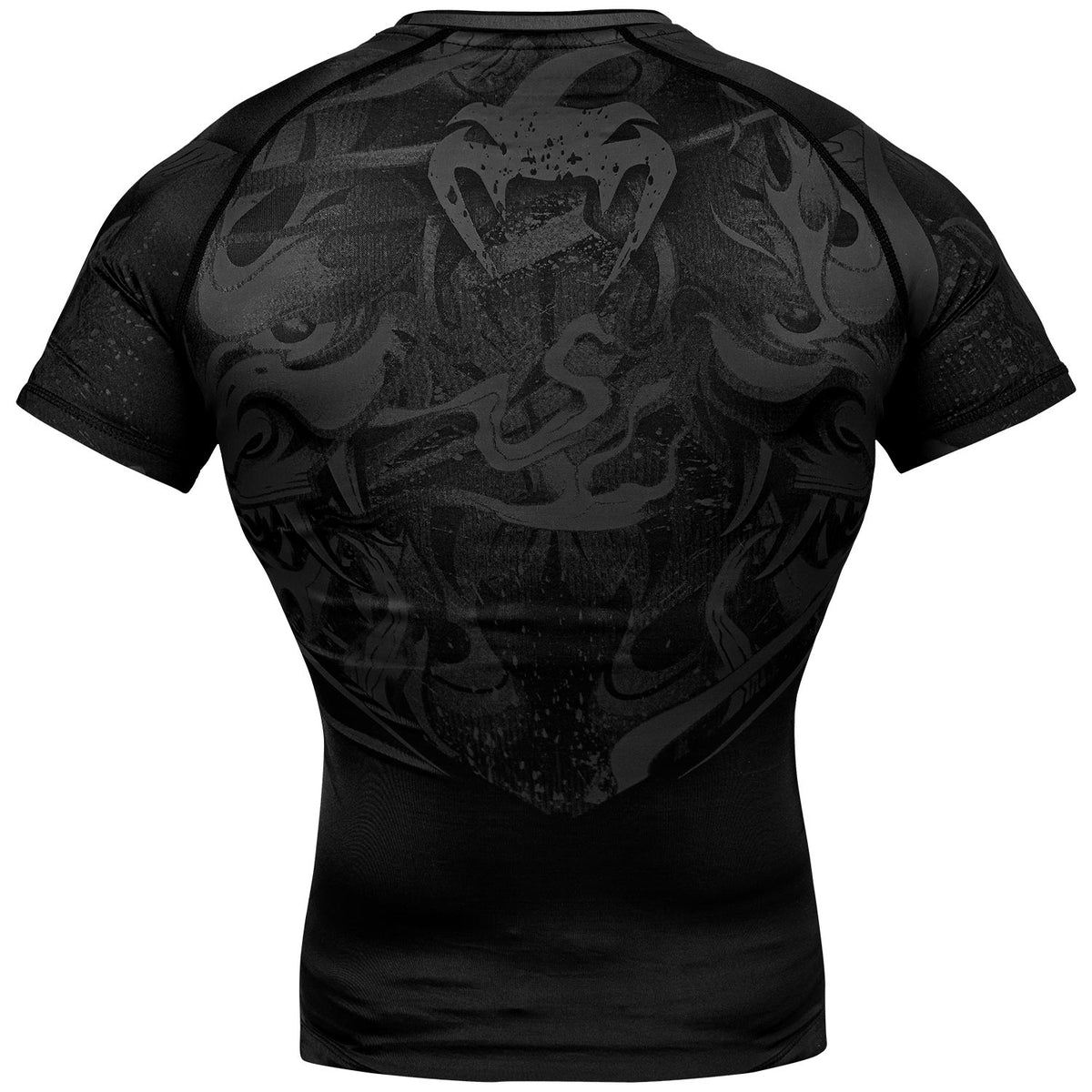 Rashguard Venum Devil - Maniche corte - Neri/Neri