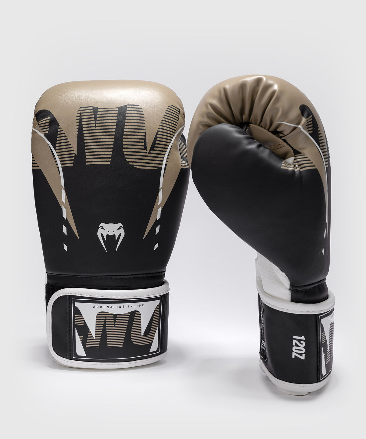 Venum Impact Adrenaline Boxing Gloves - Black/Sand