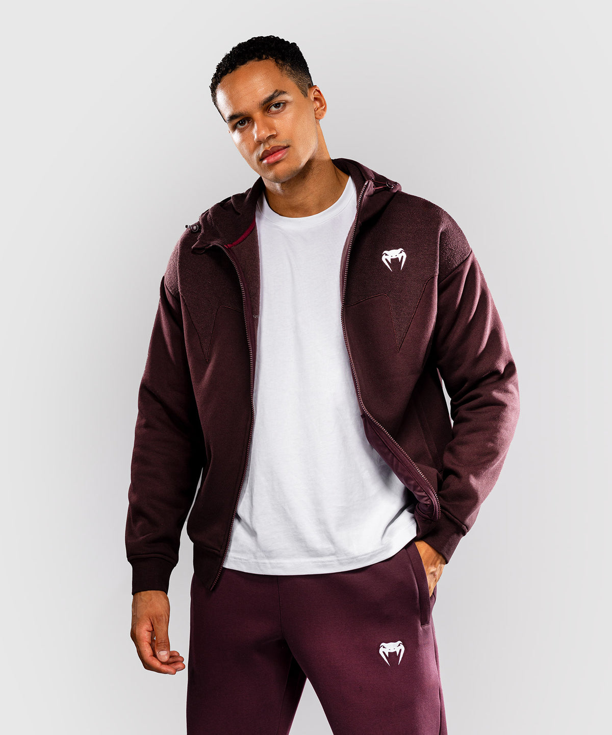 Venum Attack Fleece & Weave Chaqueta de chándal - Burdeos