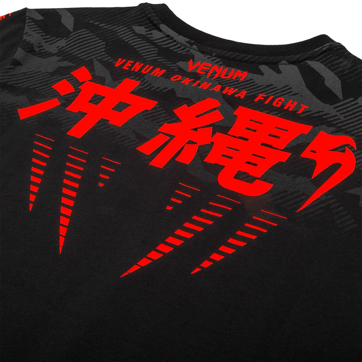 Venum Okinawa 2.0 Kids Kinder T-Shirt - Schwarz/Rot