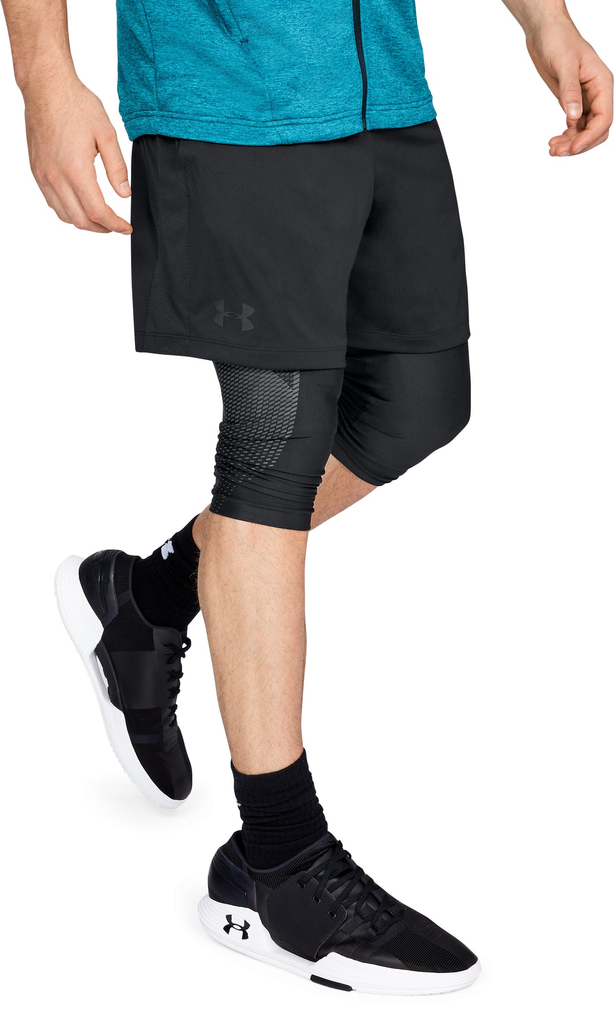 Under Armour MK-1 Shorts – Negro