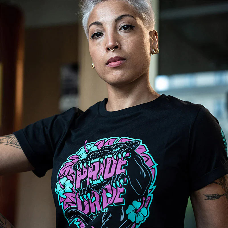 Pride Or Die Stay Hungry Camiseta de Entrenamiento - Negro