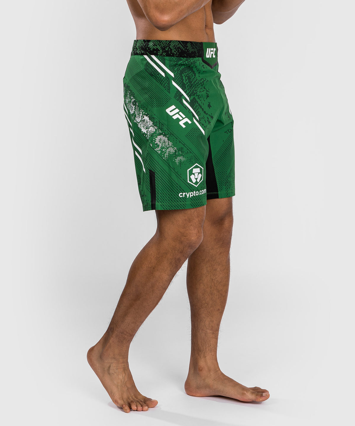 Shorts de combat Coupe longue pour Hommes UFC Adrenaline by Venum Authentic Fight Night - Vert