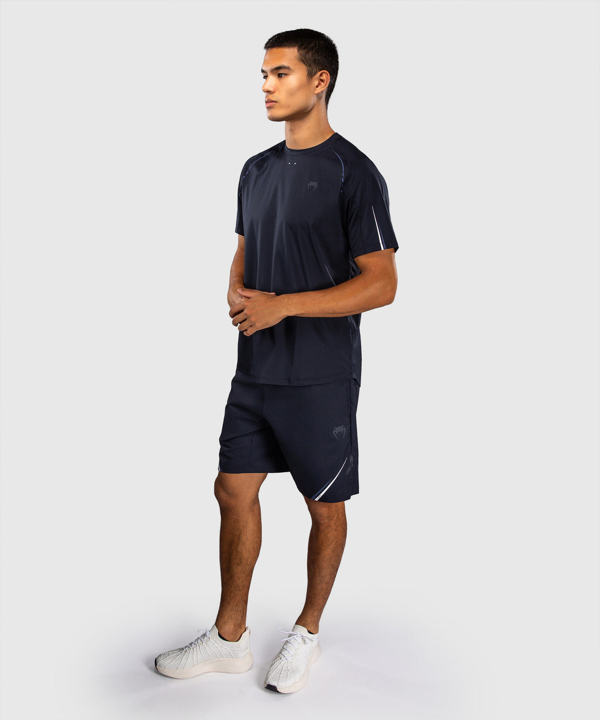Venum G-Core Maglietta Dry Tech - Blu Navy/Bianco