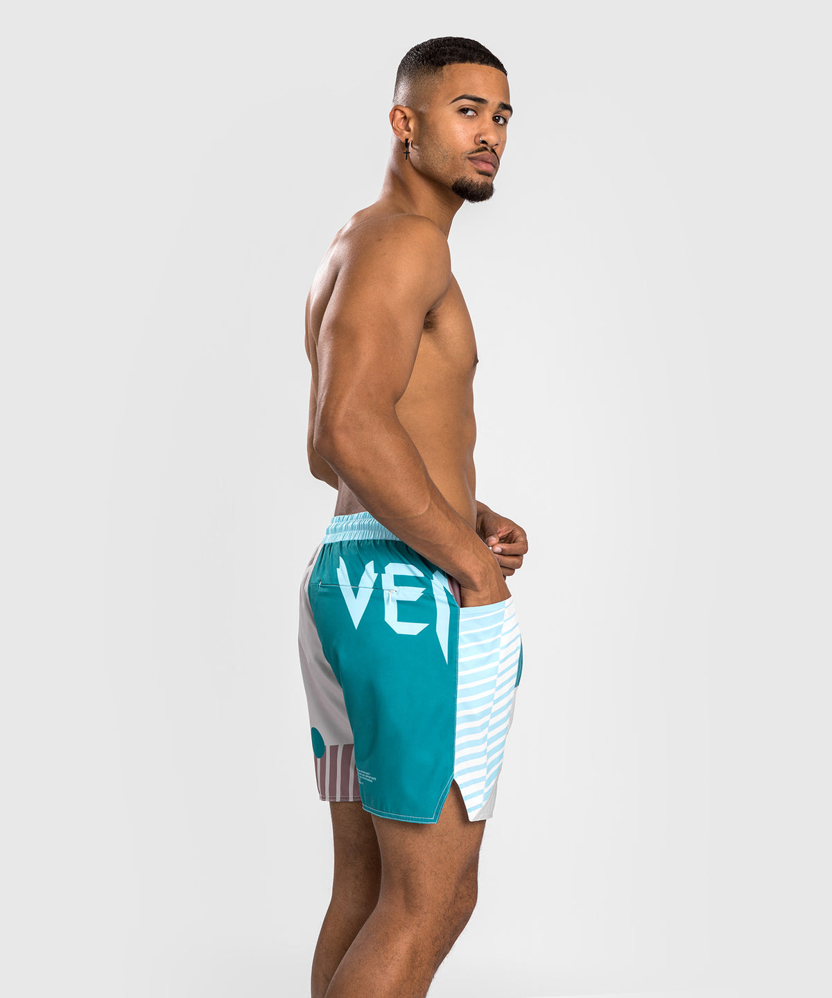 Venum Summer 88 Pantaloncini Da Surf - Clearwater/Blu mozaico