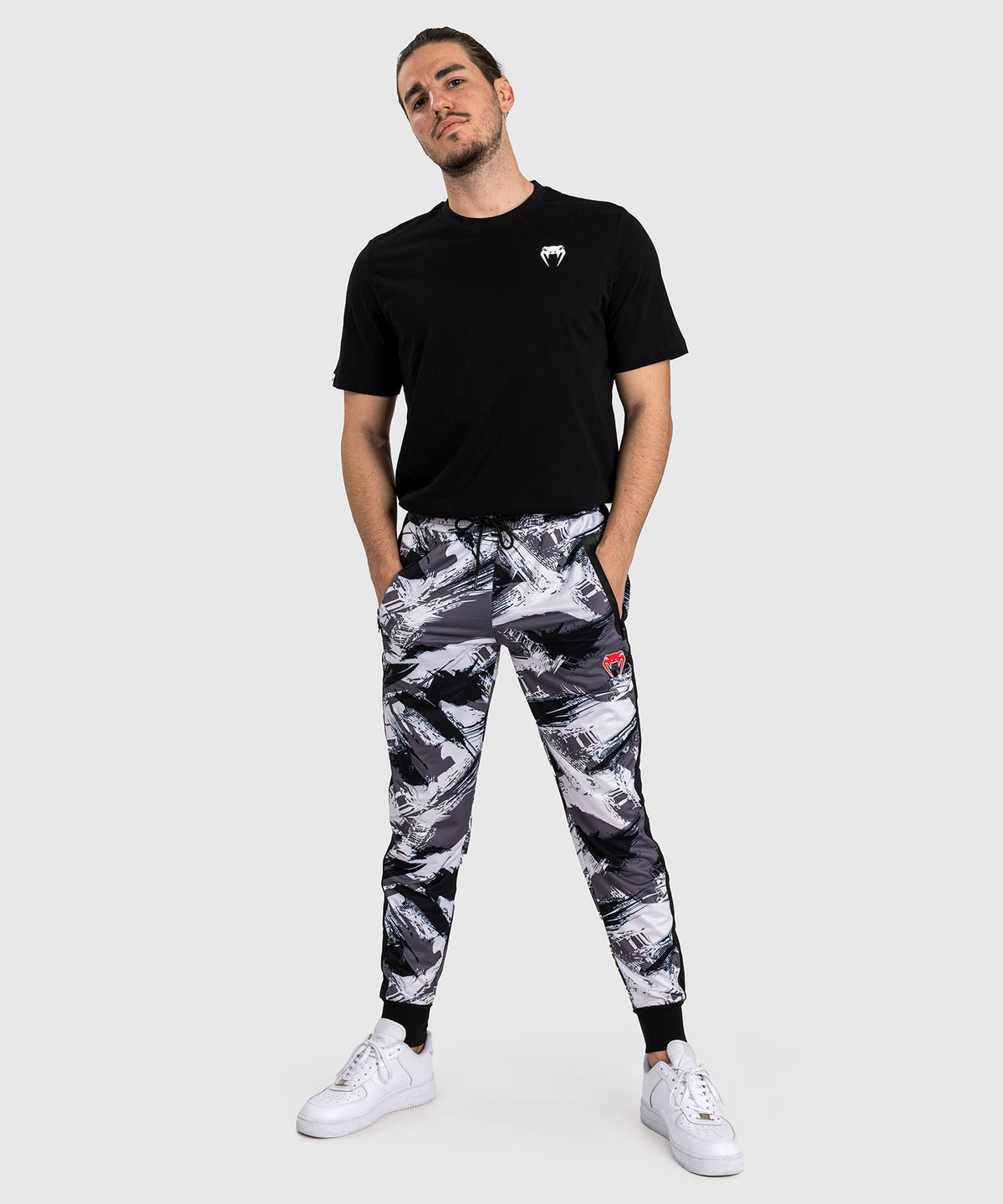 Venum Electron 3.0 Pantalones de Jogging - Rojo/Gris