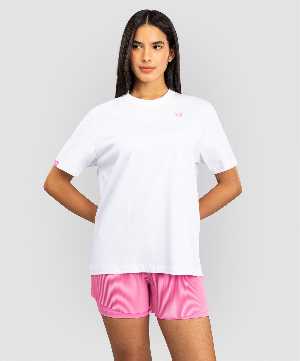 Venum Silent Power T-Shirt Oversize - Bianco