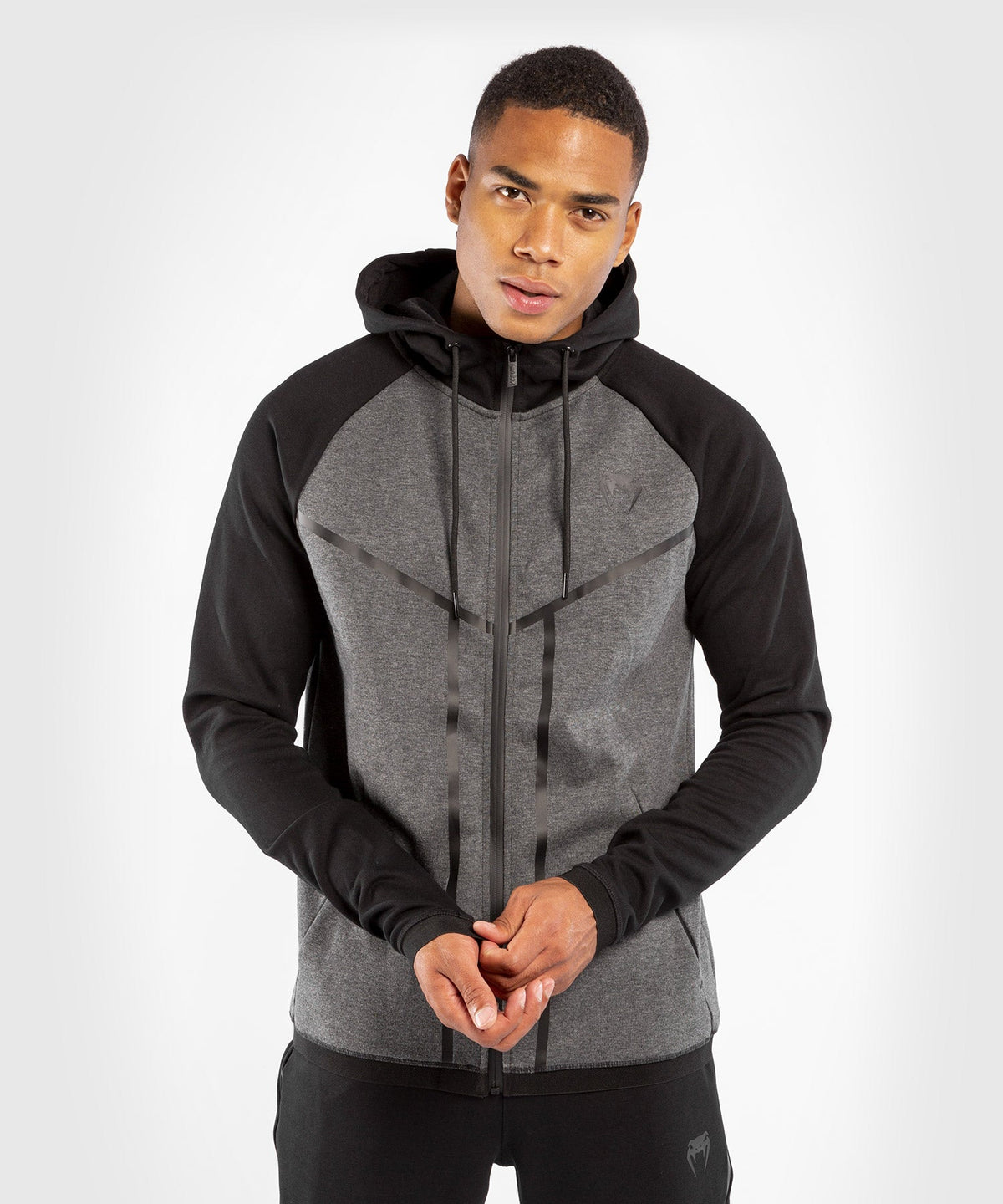 Sweatshirt Venum Laser X Connect – Gris Chiné Foncé
