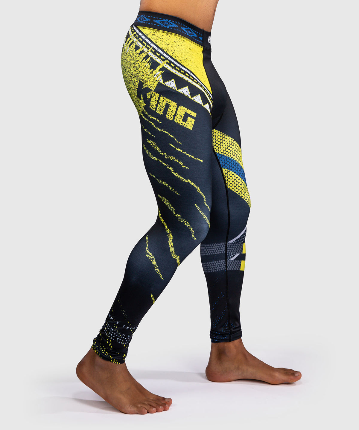 Venum x TEKKEN 8 Mallas King - Negro/Amarillo