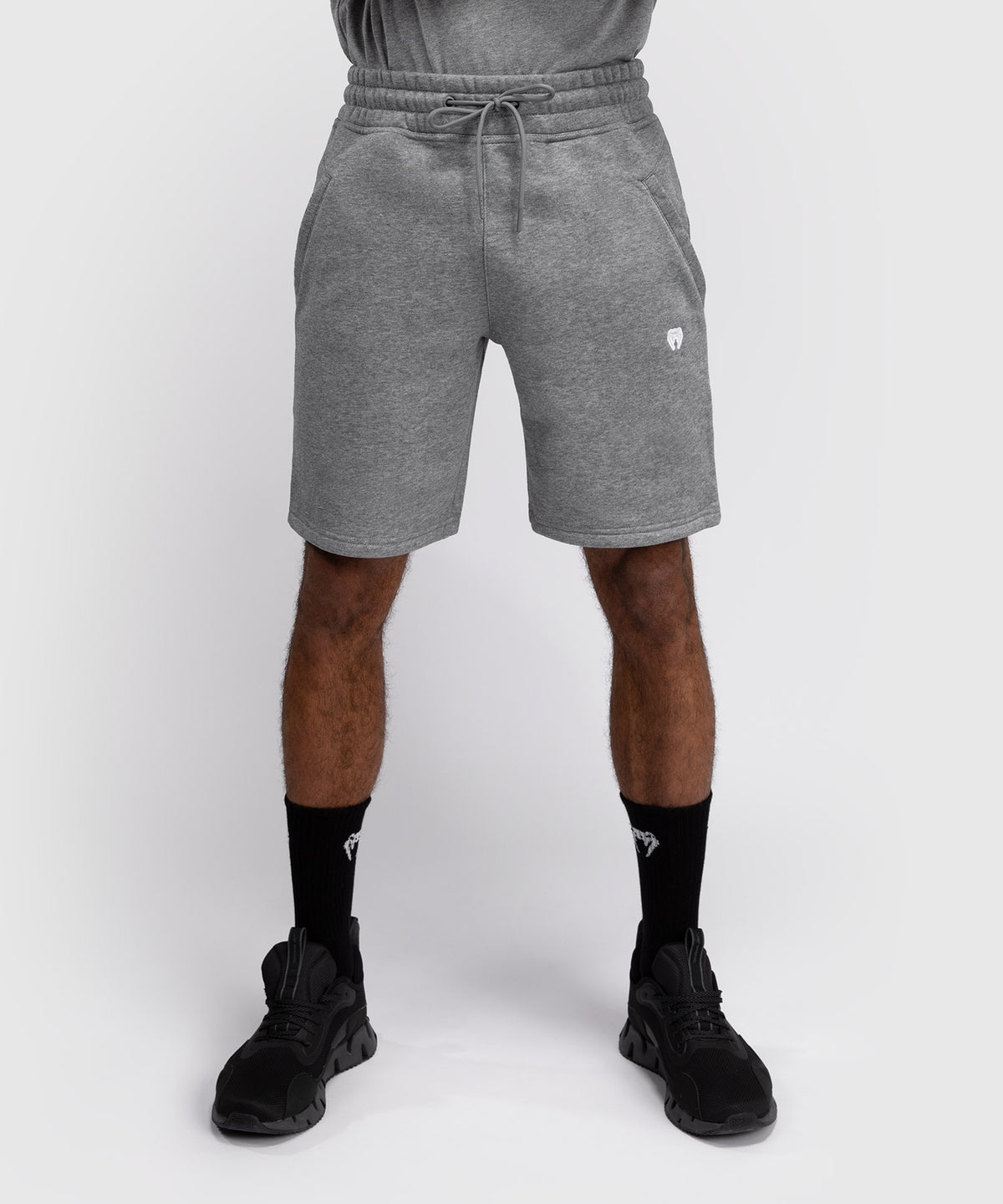 Venum Silent Power Baumwollshorts - Cloudy Grey