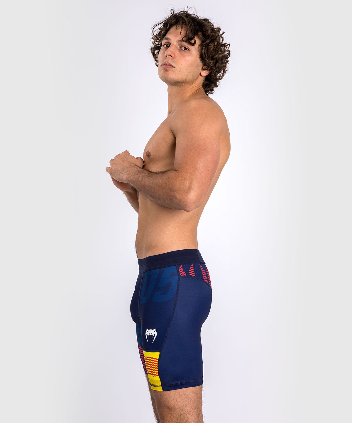 Venum Sport 05 Vale Tudo Shorts - Blau/Gelb
