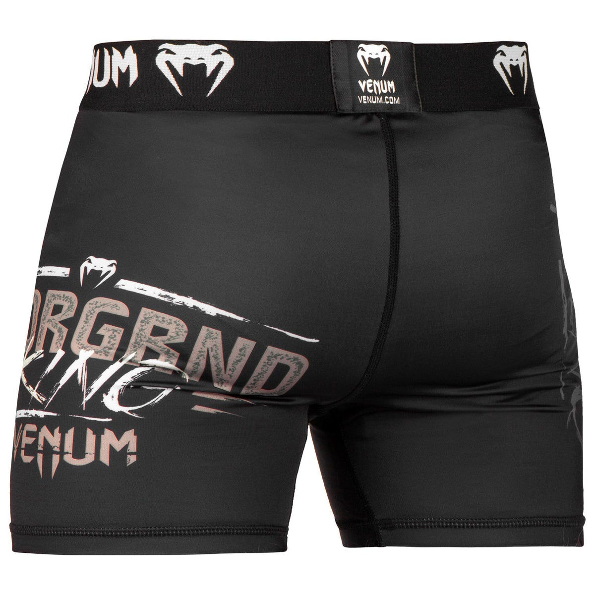 Short de compression court Venum Underground King - Noir/Sable