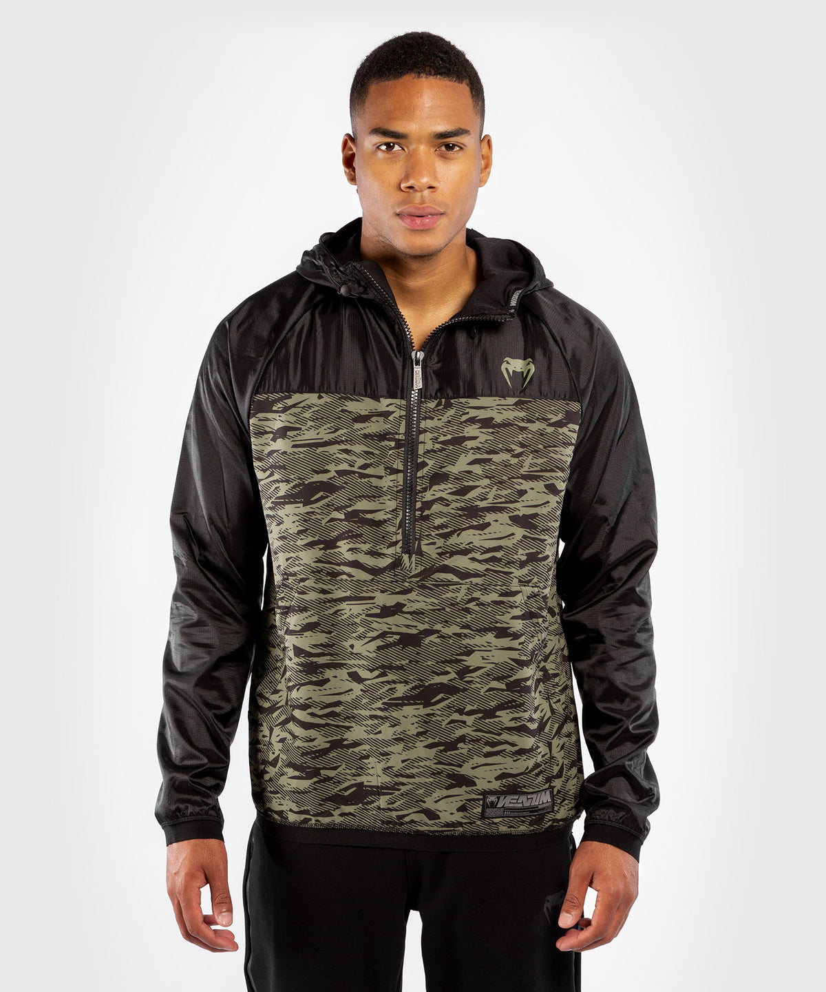 Venum Laser XT Hoodie – Black/Forest Camo
