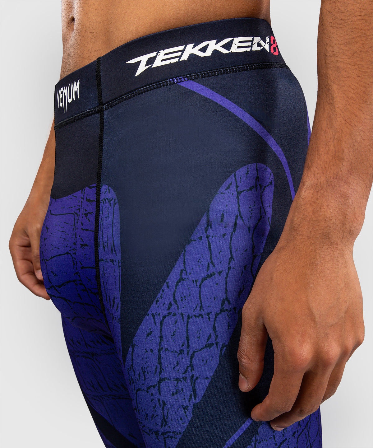 Venum x TEKKEN 8 Spats - Kazuya - Black/Blue