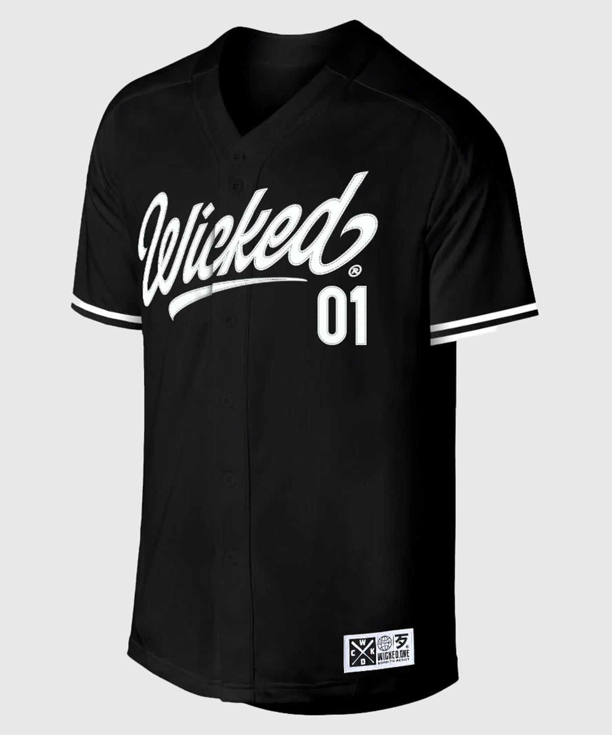 Chemise Baseball Wicked One Rollin - Noir