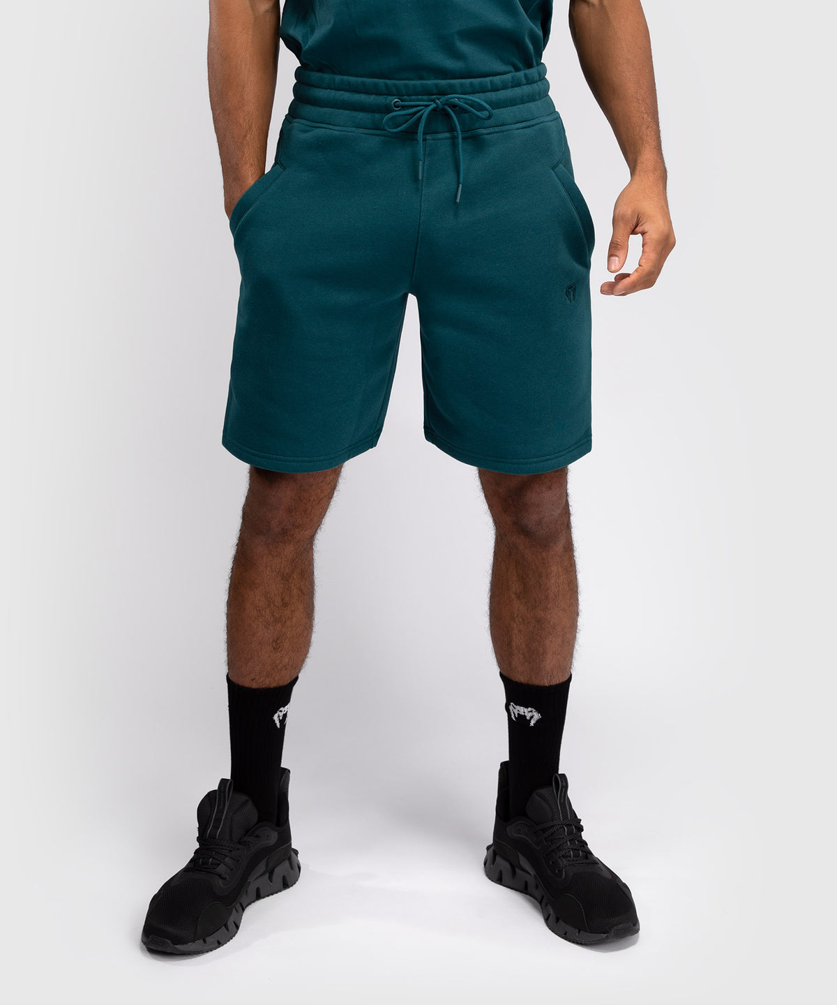 Venum Silent Power Pantalones Cortos de Algodón - Paon Green